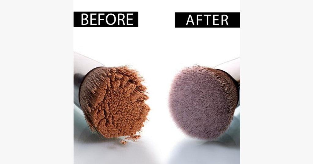 Makeup Brush Cleaning Bowl – Quick Clean & Dry!