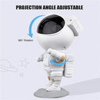Galaxy Star Projector Night Light - Astronaut Theme Room Decor, Starry Sky Lamp for Bedroom Decoration and Unique Gift Idea