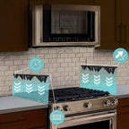 Stove Counter Gap Cover Heat Resistant