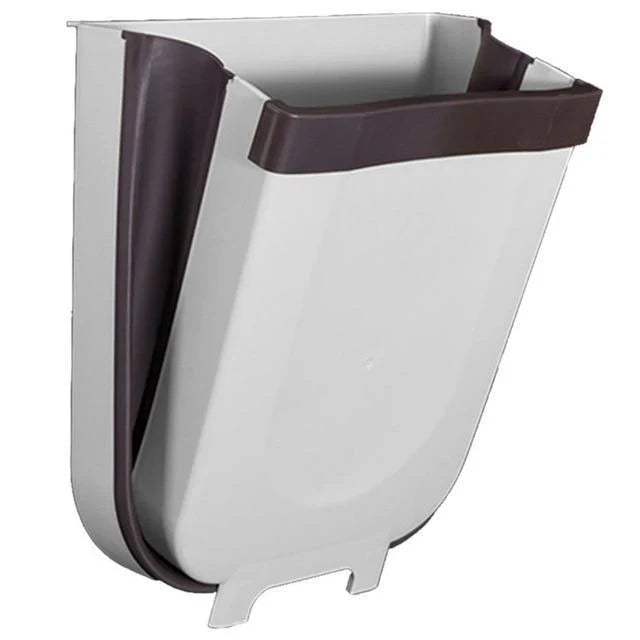 Practical Wall Trash Can – Foldable Trash Bin for the Kitchen