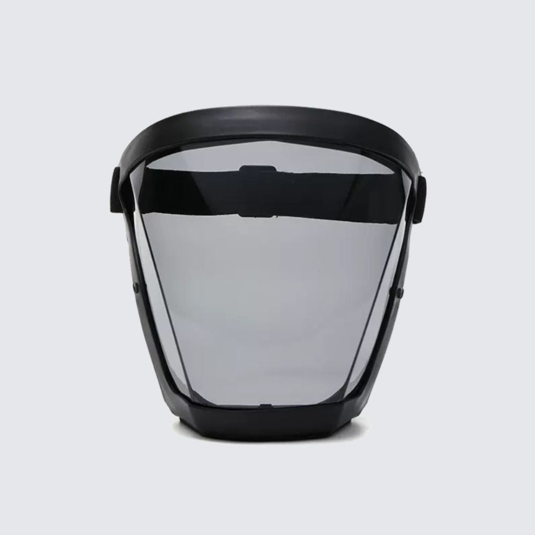 Transparent shield, full freedom of movement