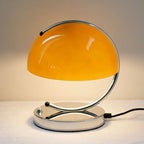 Mushroom Glass Table Lamp in Danish Style