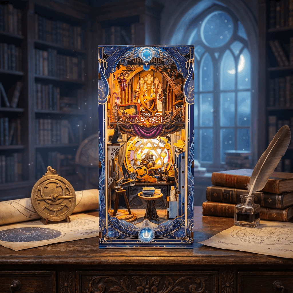 Mystic Tarot Secrets DIY Book Nook Kit（Dust cover included）