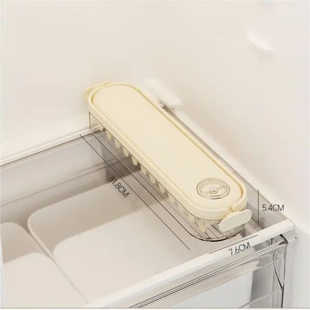 Stackable Freshness Containers With Freshness Valve - Storage Solutions For Food in the Refrigerator - 4 Piece Set