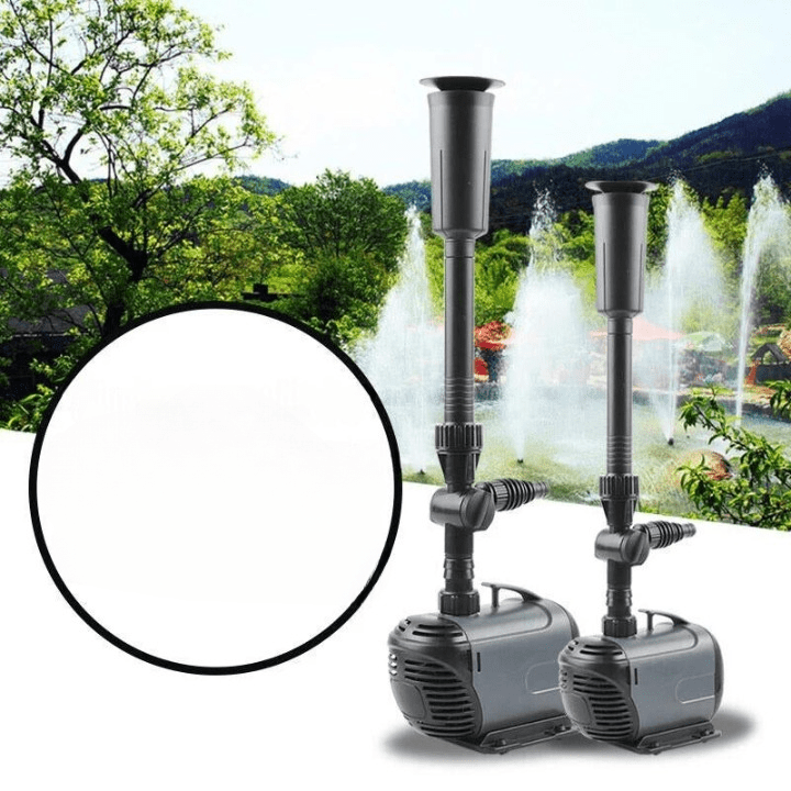 Energy-saving solution for ponds and fountains