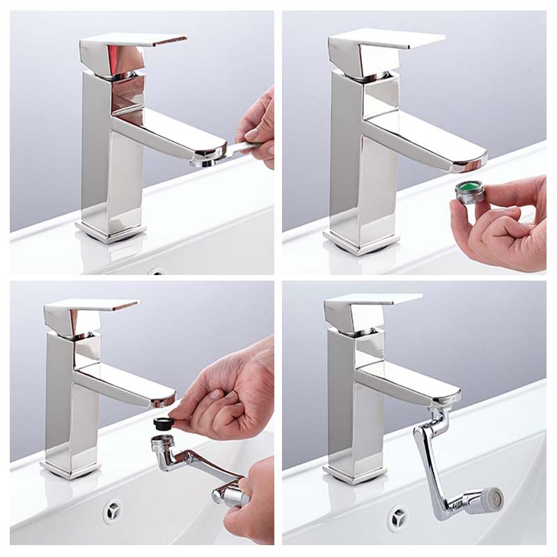 Mechanical Arm-Swing Water Faucet