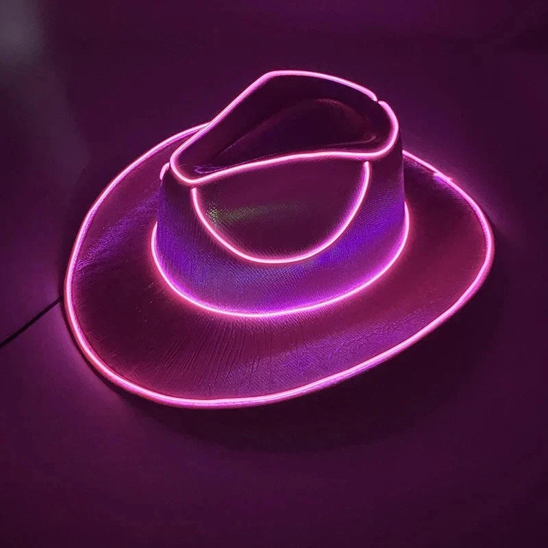 GlowHat LED Light-Up Party Hat | Glow in the Dark with Multiple Flashing Modes