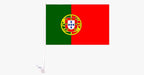 Portugal Flag Car Window Pole Decoration – Let the patriot in you out!