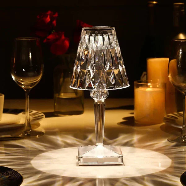 Crystal Effect LED Table Lamp