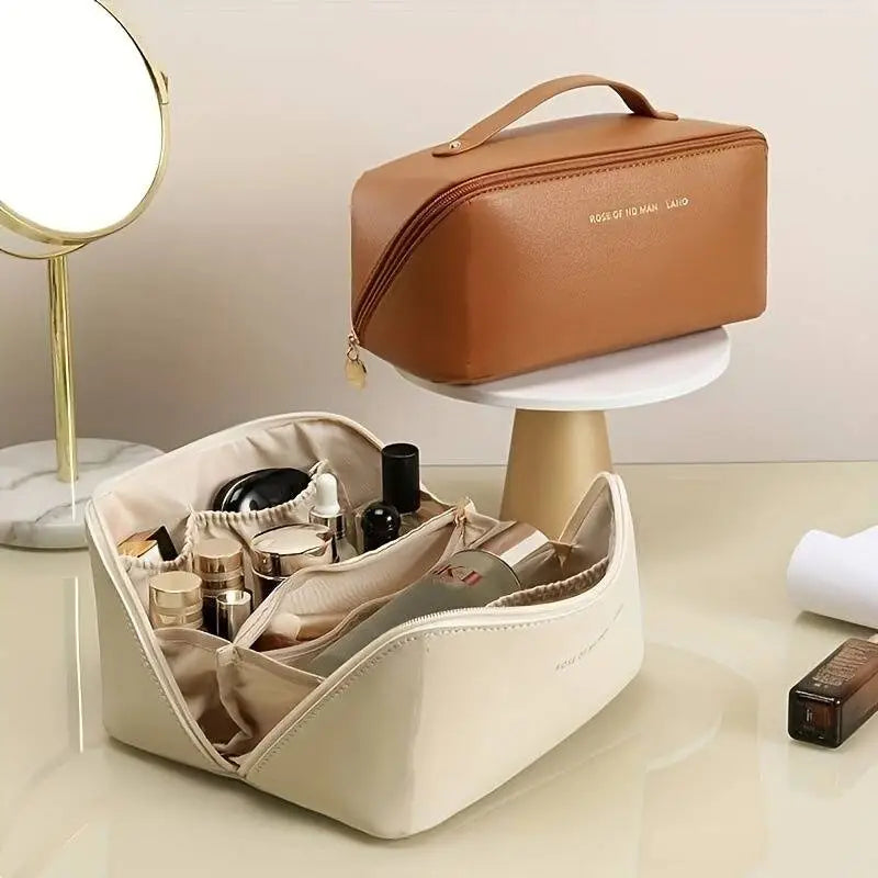 GlamourBox - Elegant cosmetic bag with large capacity