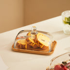 Wood and Glass Butter Box – ButterElegance