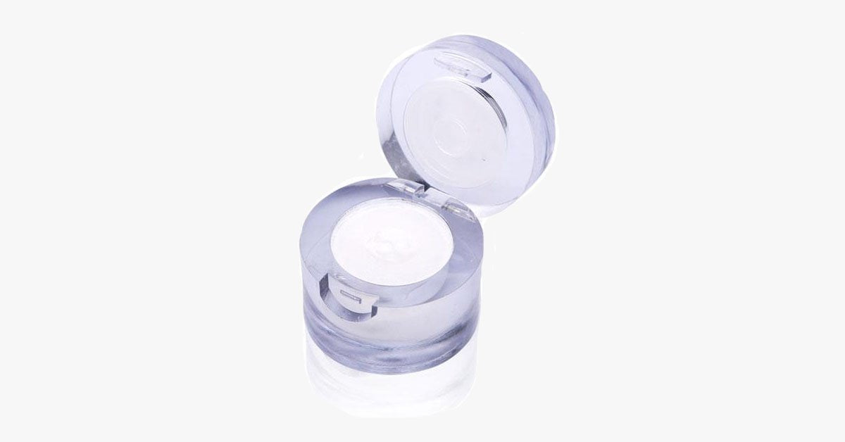 Pigmented White Waterproof and Long-Lasting Glazed Highlighter - Glides Gently Over Your Skin and Gives You an Edge Look!