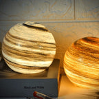 Glass Moon Lamp