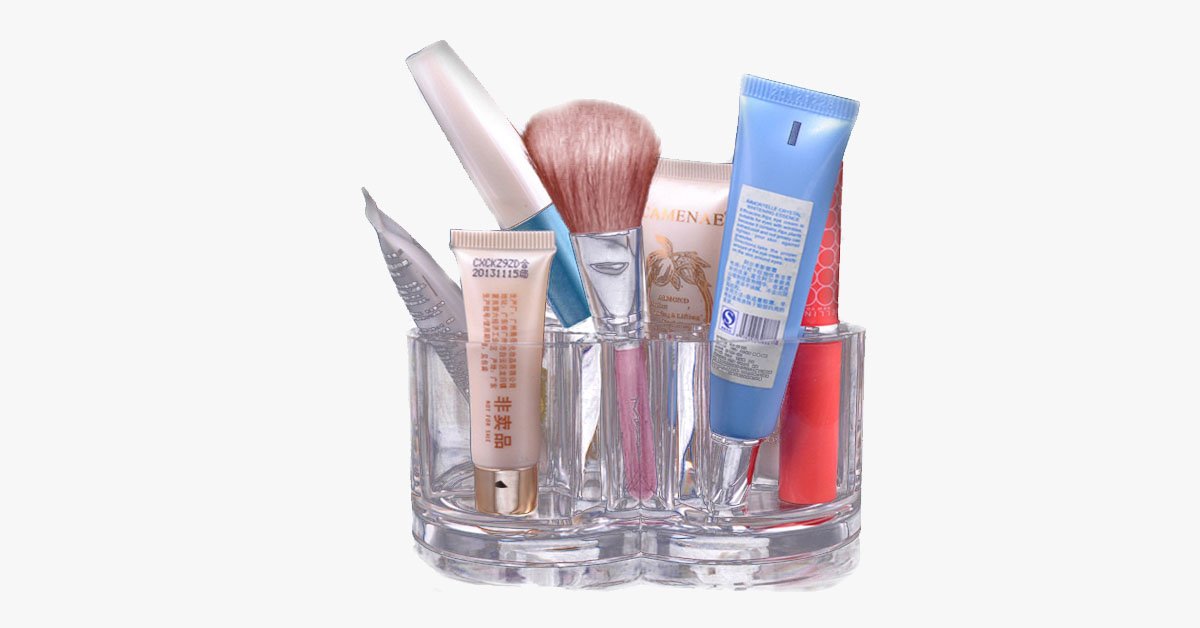 Acrylic Make Up Brush Holder
