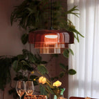 Norwegian Glass Pendant Lamp