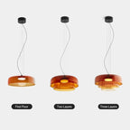 Norwegian Glass Pendant Lamp