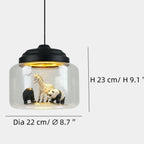 Add a touch of magic with the Little Zoo lampshade