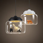 Add a touch of magic with the Little Zoo lampshade