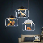 Add a touch of magic with the Little Zoo lampshade