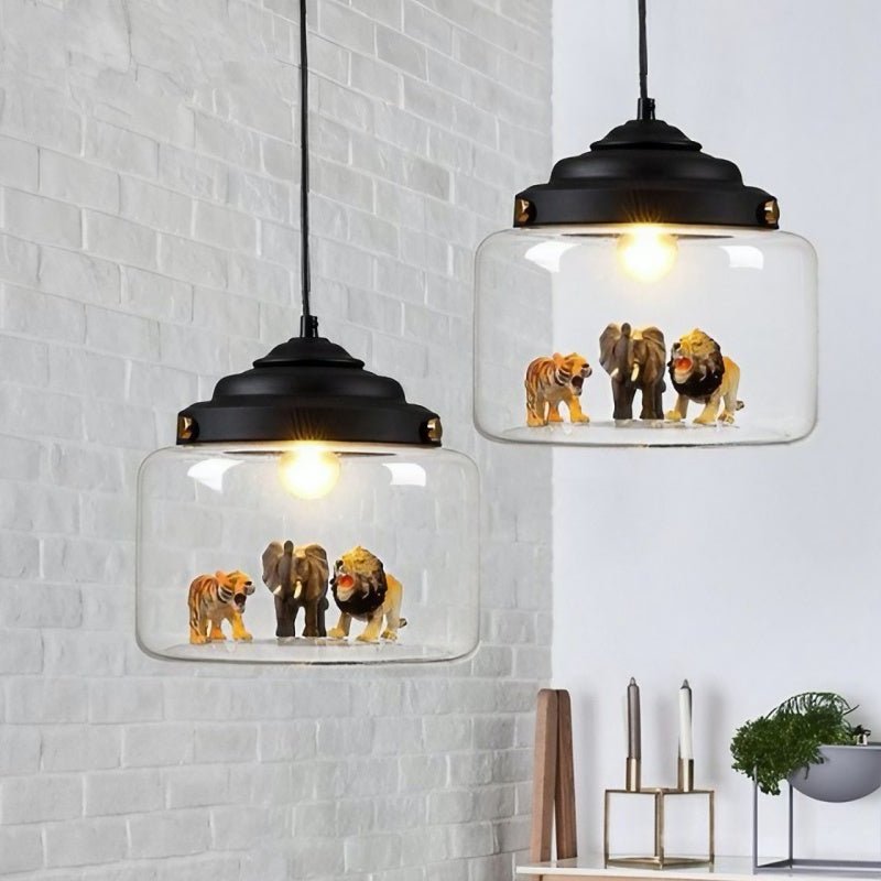 Add a touch of magic with the Little Zoo lampshade
