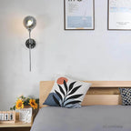 – Scandinavian modern glass wall lamp