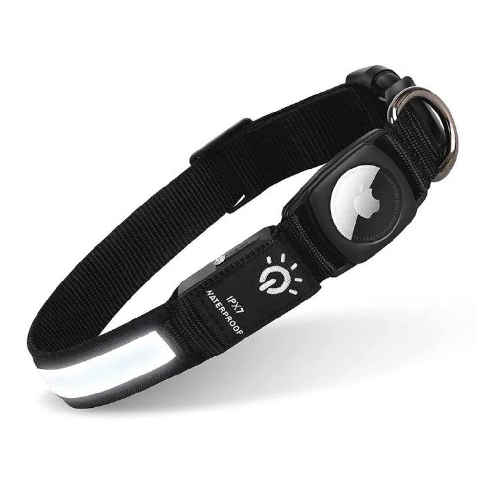 GlowGuard - AirTag Dog Collar