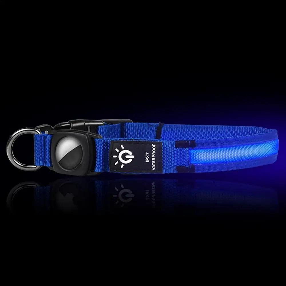 GlowGuard - AirTag Dog Collar