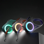GlowGuard Illuminating Dog Leash with Flashlight