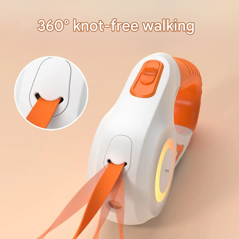GlowGuard Illuminating Dog Leash with Flashlight
