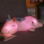 Lunacorn Glowing Unicorn | Cuddly Plush Friend | Rainbow LEDs | Perfect Gift for Children
