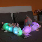 Lunacorn Glowing Unicorn | Cuddly Plush Friend | Rainbow LEDs | Perfect Gift for Children