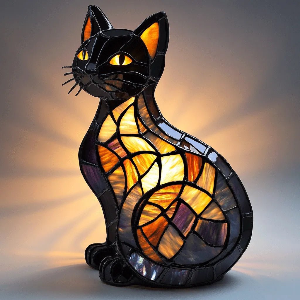 GLOWKITTY – Soft LED Cat Night Lamp for Soothing Ambiance
