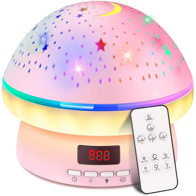 COSMIGLOW – Magical Star Projector with Timer & 16 Colors for Relaxing Nights