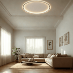 GLOWLITH – Scandinavian LED Ceiling Lamp for Modern, Glare-Free Lighting