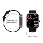 GlucoWatch Health Monitoring Smartwatch with Heart Rate and Sleep Tracking