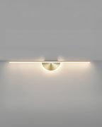 Modern Wall Lamp made of Wooden Arch