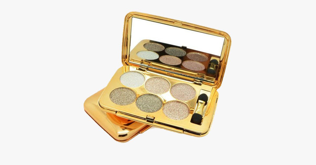 6 Colors Crushed Shine Palette