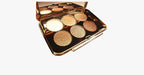 6 Colors Crushed Shine Palette