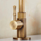 Aethel Tap – 300 mm High Spout in Elegant Antique Brass