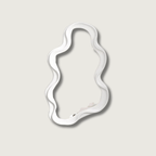 Cloud-Shaped Decorative Wall Mirror for Home