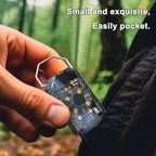 Mini USB Rechargeable LED Keychain Flashlight