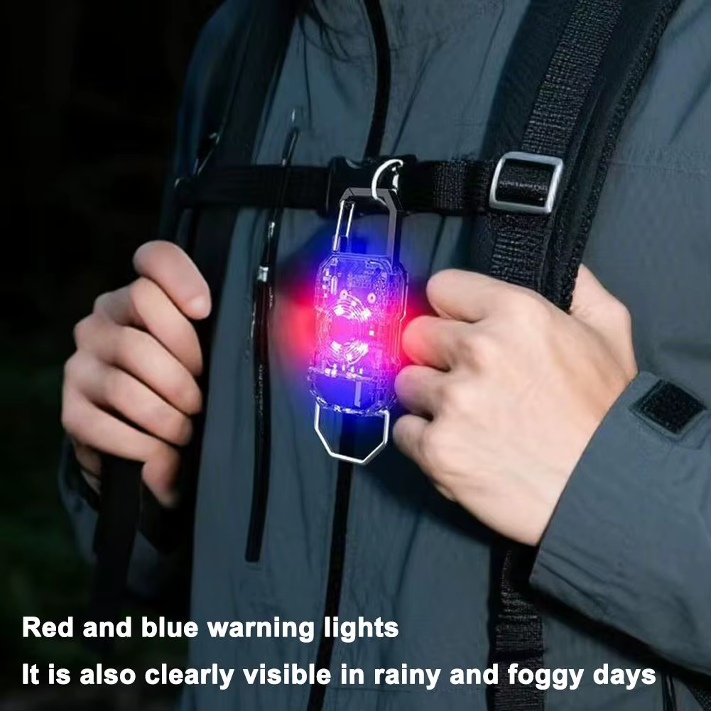 Mini USB Rechargeable LED Keychain Flashlight