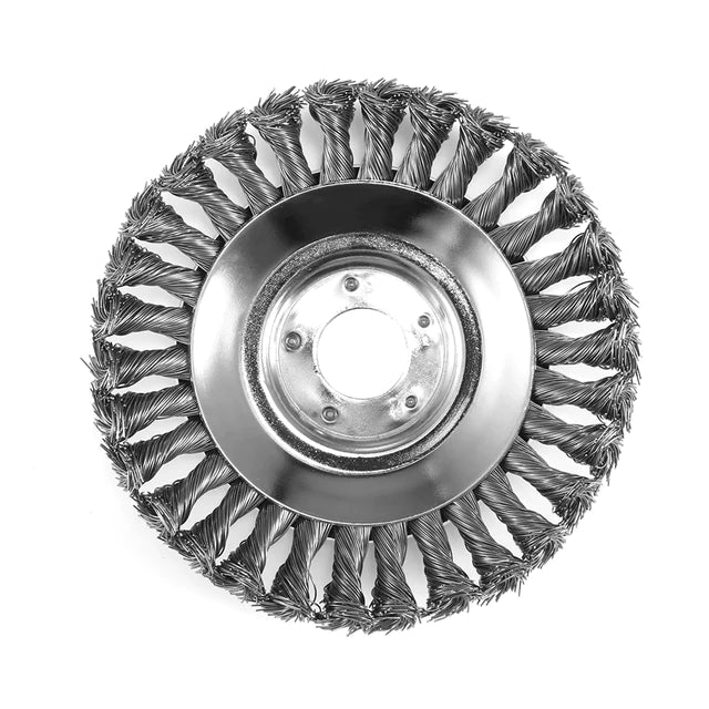Carbon Steel Weed Brush Trimmer with 11.5 cm Diameter for Garden Edges