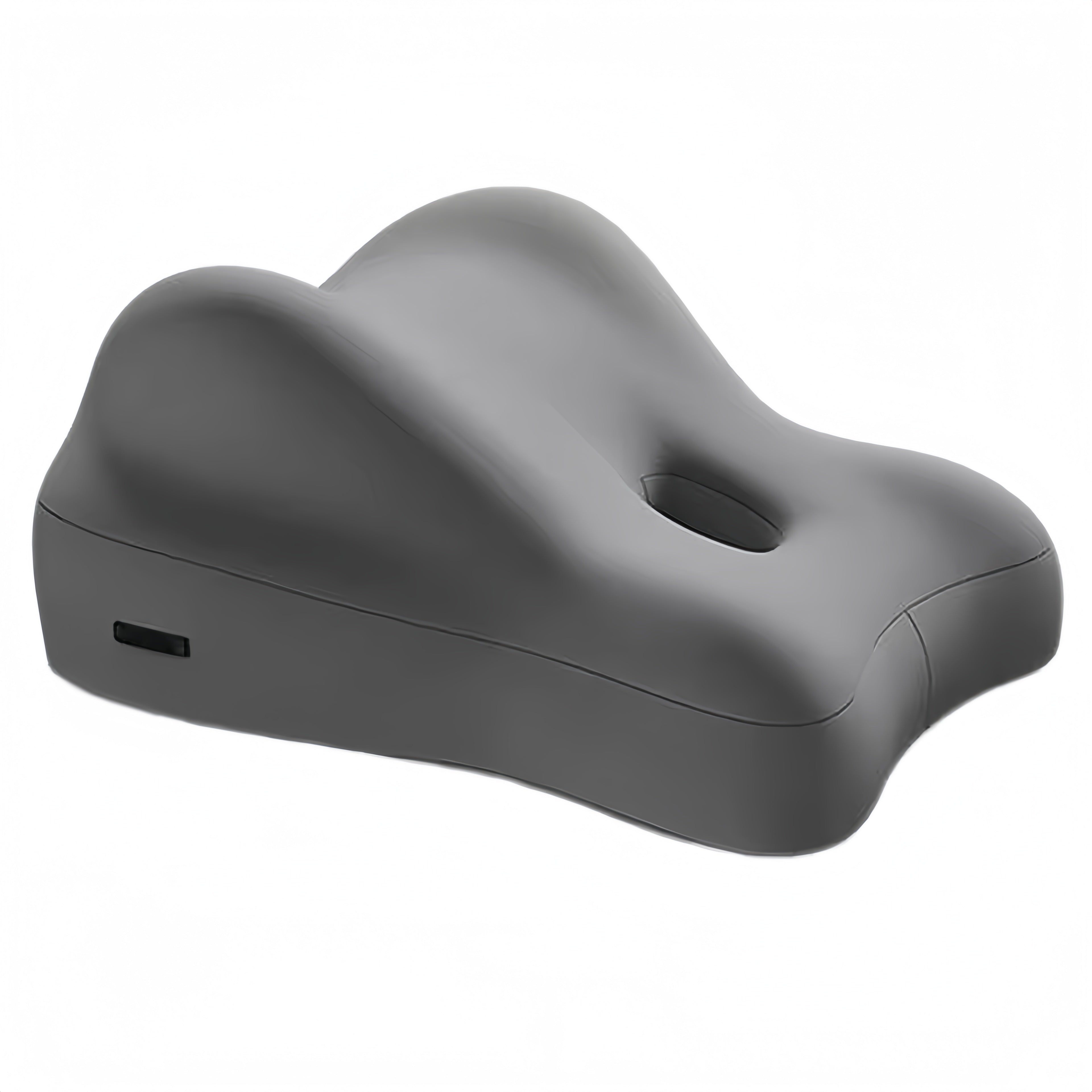 Button-Activated Intimate Support Pillow for Couples