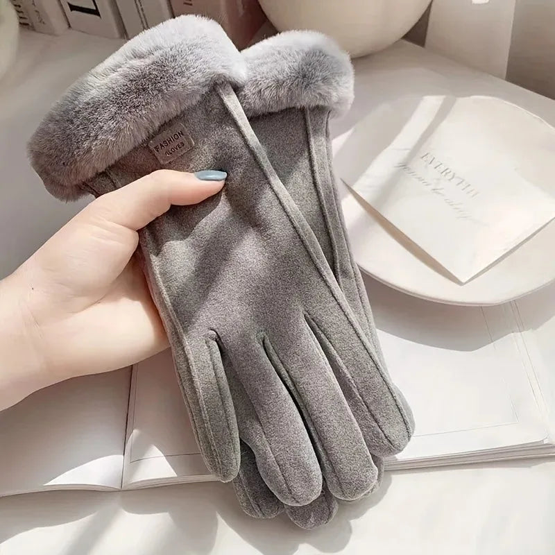 Elegant Touchscreen Winter Gloves for Women