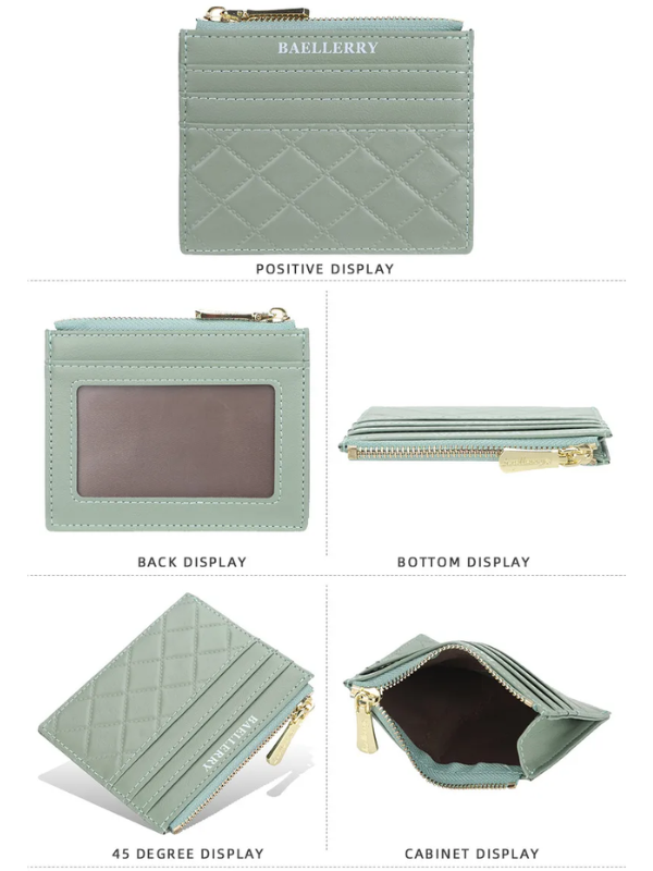 Stylish Padded Card Holder for Desk