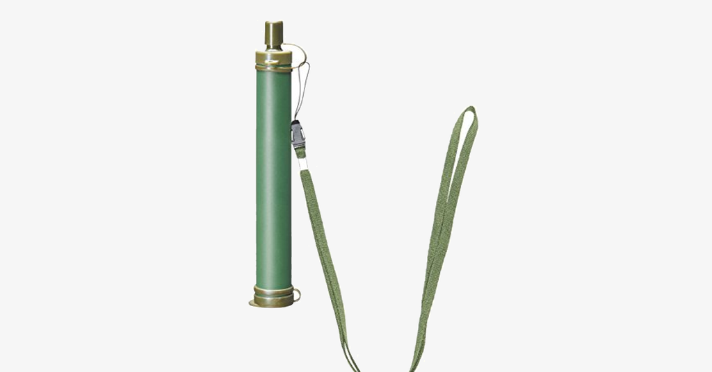 Water purification filter straw pen - Portable for travel & camping!
