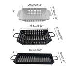 GRILL BASKET – Non-Stick BBQ Tool for Easy Grilling