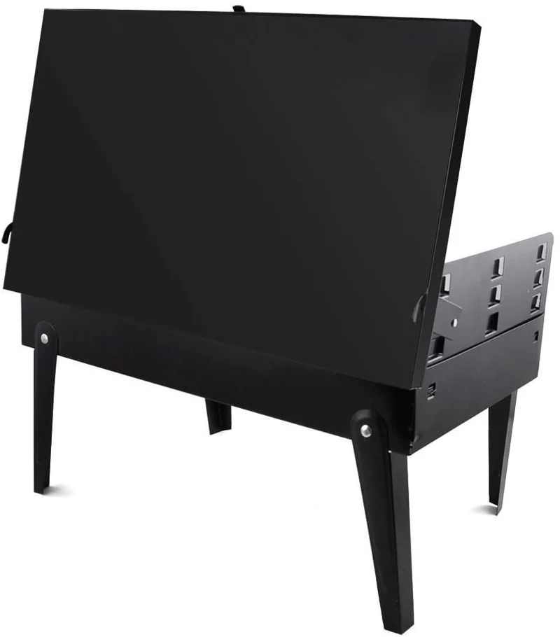 Grillmate Fold – Foldable Steel Suitcase Grill for Garden, Camping & Outdoor BBQ