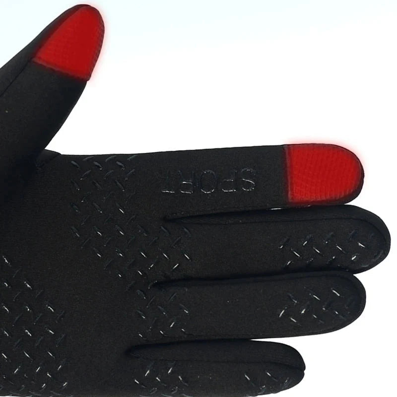 GRIPTHERM – Waterproof Thermal Football Gloves for Outdoor Sports